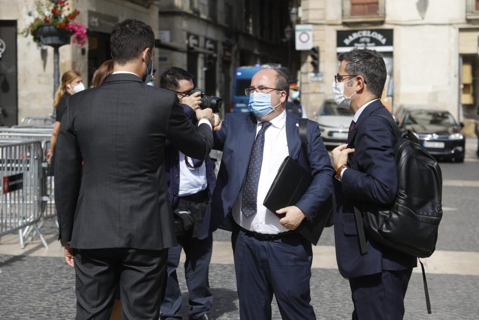 Reunión entre Pedro Sánchez y Pere Aragonès