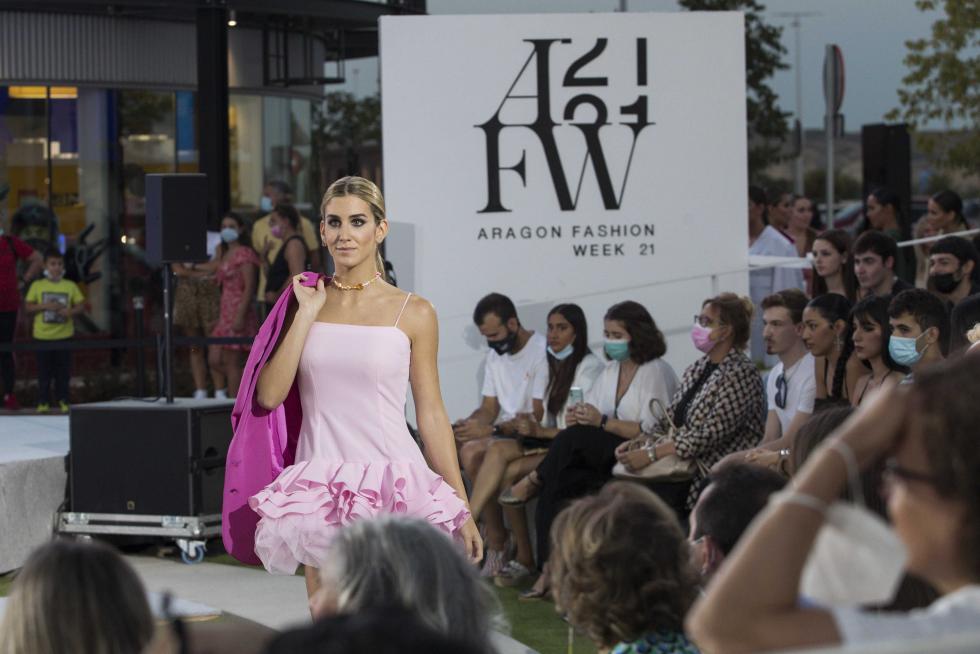 Desfiles en la Aragón Fashion Week 2021.