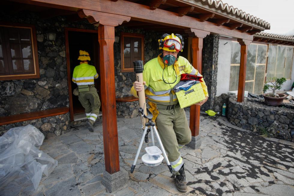 Desalojo de Todoque por el volcán de La Palma