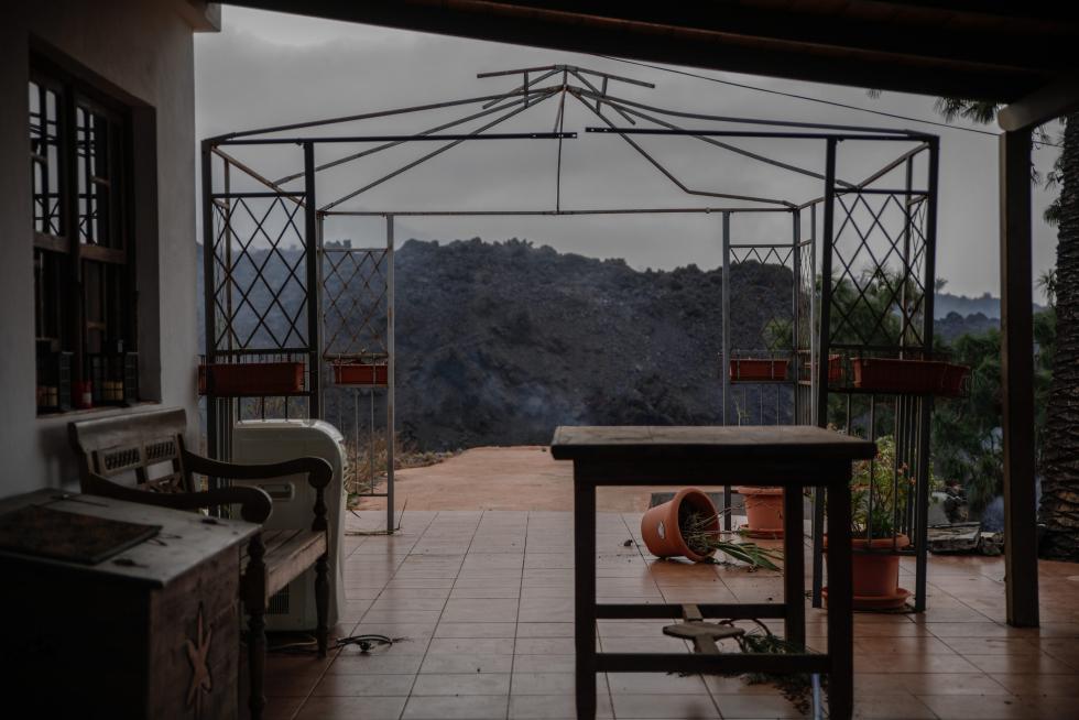 Desalojo de Todoque por el volcán de La Palma