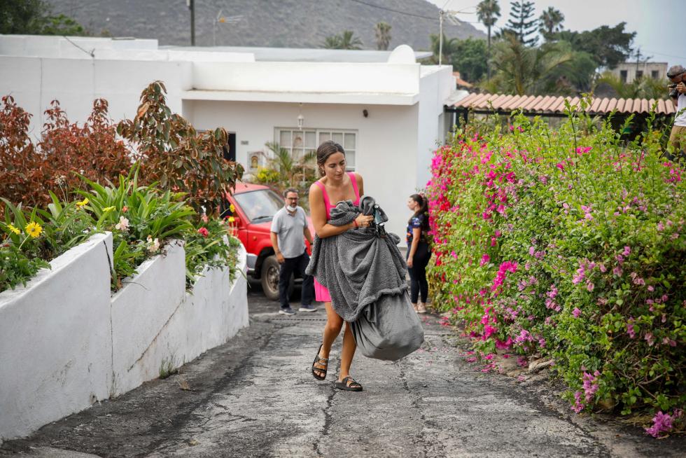 Desalojo de Todoque por el volcán de La Palma