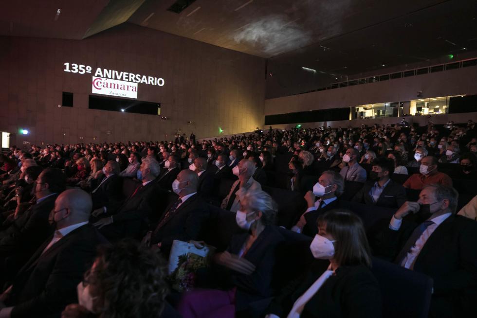 Celebración de los 135 años de la Cámara de Comercio de Zaragoza