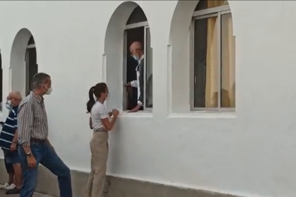 Visita de los Reyes de España a La Palma tras la erupción del volcán Cumbre Vieja