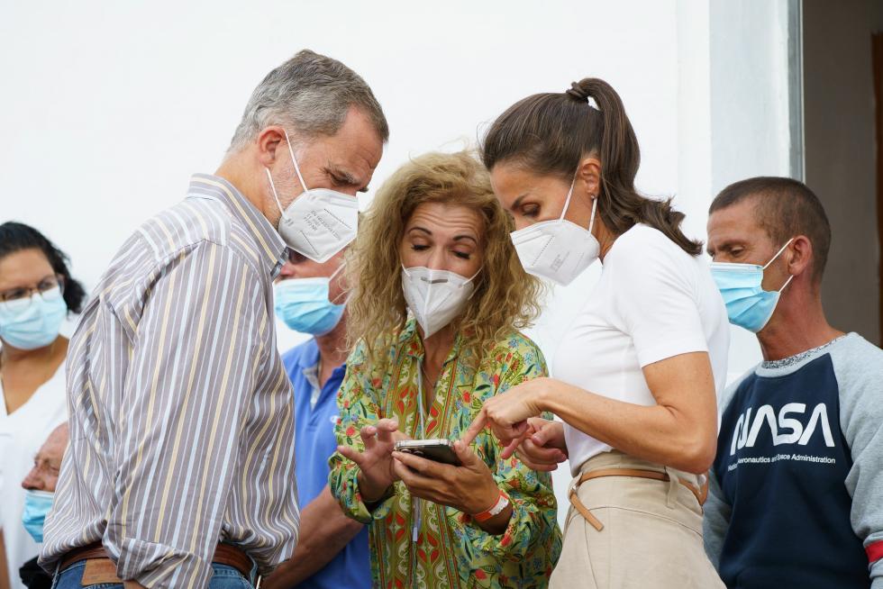 Visita de los reyes Felipe y Letizia a la isla de La Palma