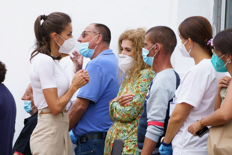 Visita de los reyes Felipe y Letizia a la isla de La Palma