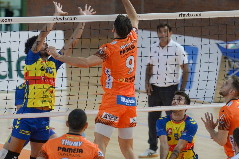 Partido de Voleibol Super Liga Masculina C.V. Teruel-Ushuaïa Ibiza Voley