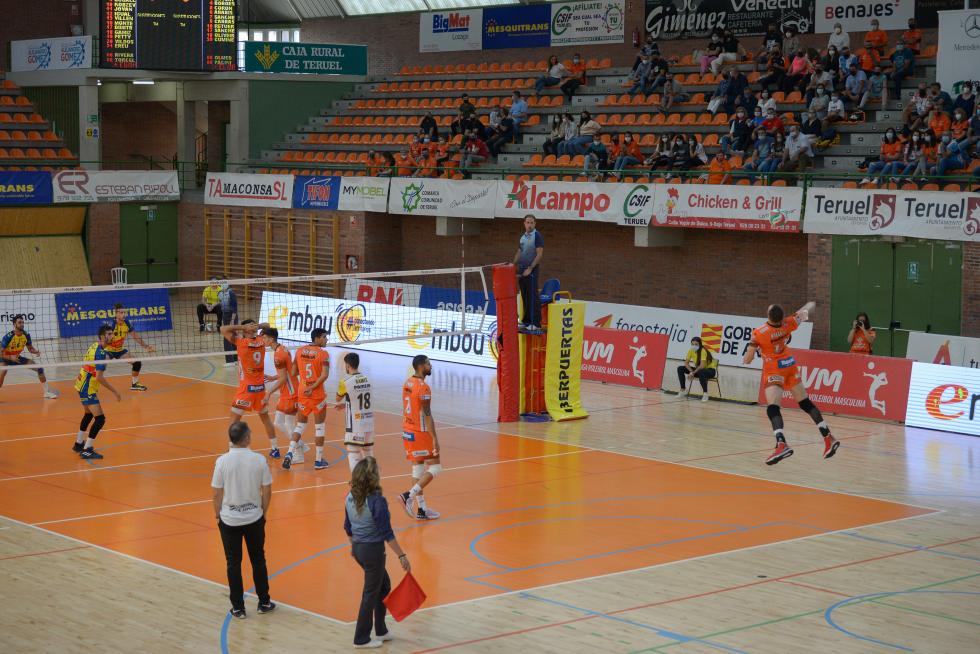Partido de Voleibol Super Liga Masculina C.V. Teruel-Ushuaïa Ibiza Voley