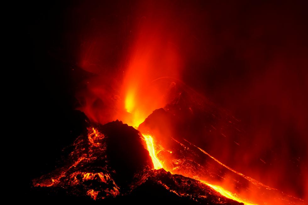 Erupción del volcán Cumbre Vieja en La Palma