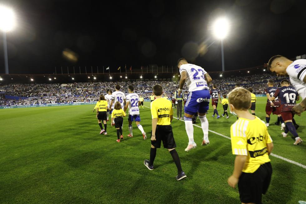 Foto del partido Real Zaragoza-Huesca, novena jornada de Segunda División