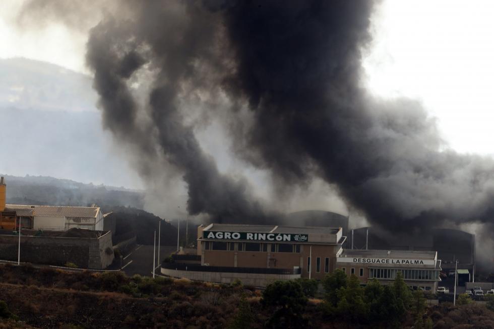 Gases en La Palma