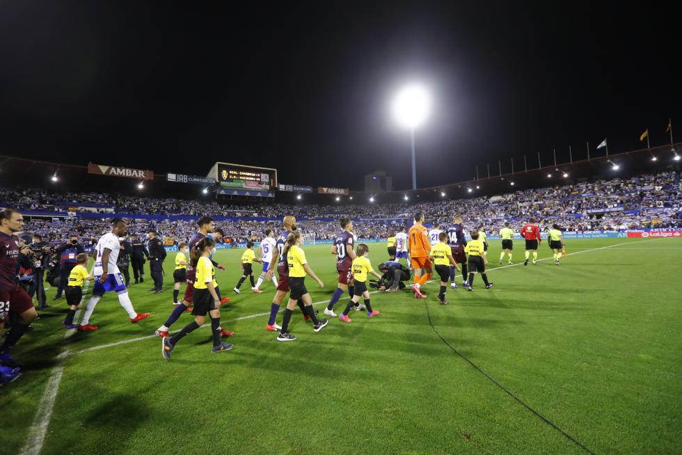 Partido Real Zaragoza-Huesca, novena jornada de Segunda División