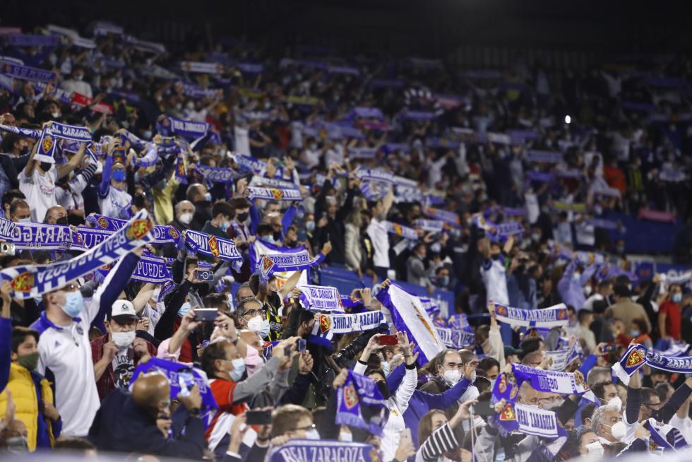 Partido Real Zaragoza-Huesca, novena jornada de Segunda División