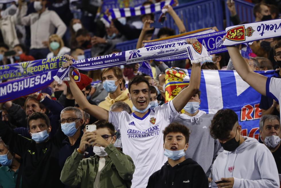 Partido Real Zaragoza-Huesca, novena jornada de Segunda División