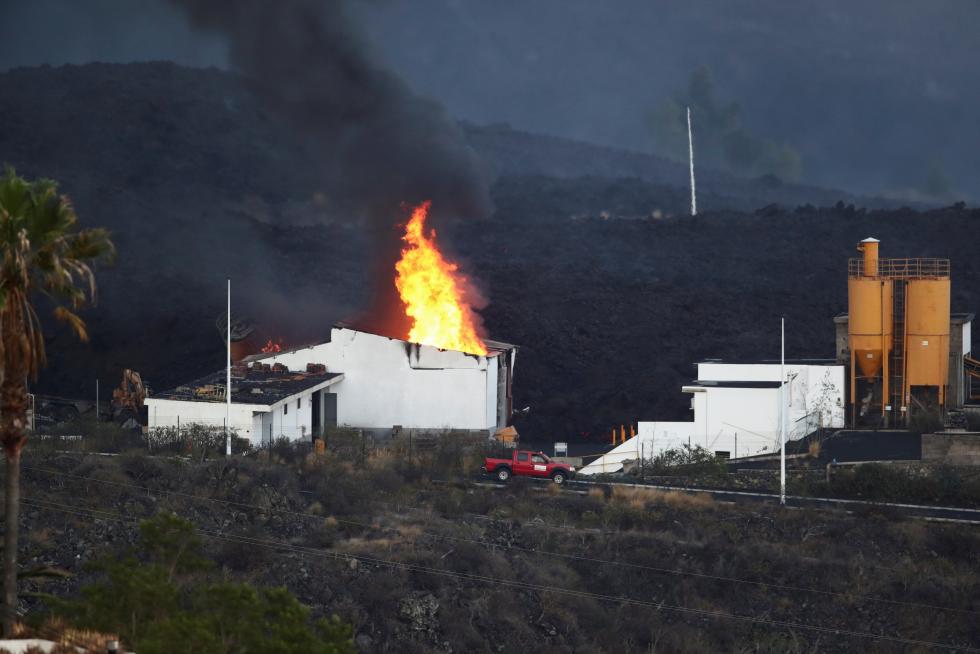 El volcán Cumbre Vieja continúa con la erupción en la isla de La Palma
