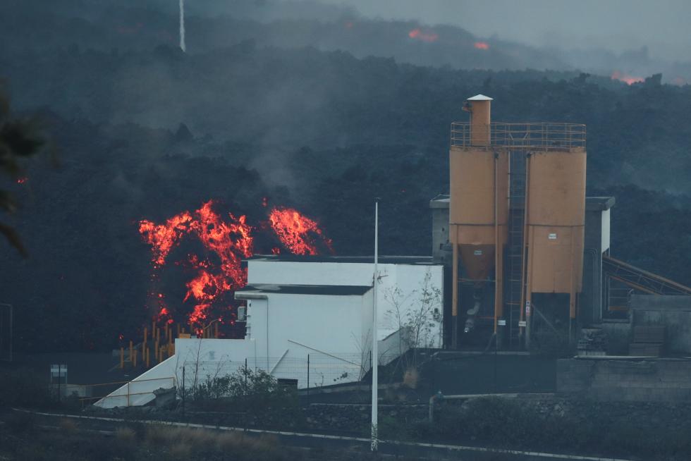 El volcán Cumbre Vieja continúa con la erupción en la isla de La Palma