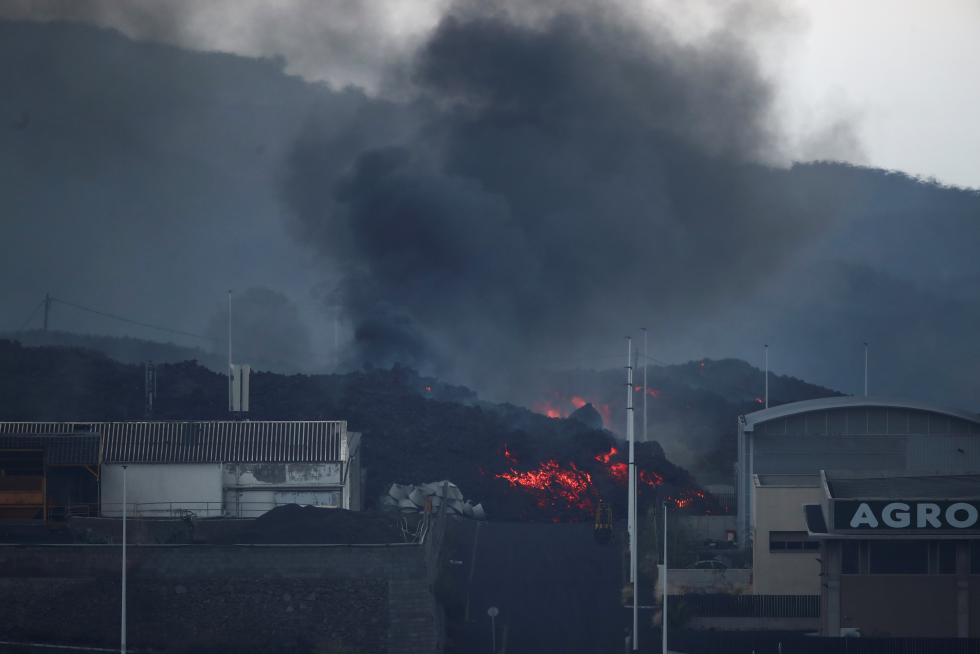 El volcán Cumbre Vieja continúa con la erupción en la isla de La Palma