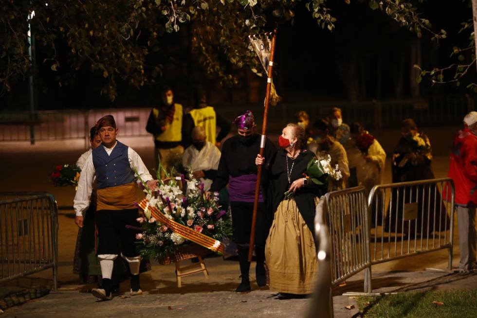 Las primeras horas de la mañana han estado marcadas por cierto desconcierto hasta que los participantes se han hecho con lel nuevo formato de la Ofrenda.