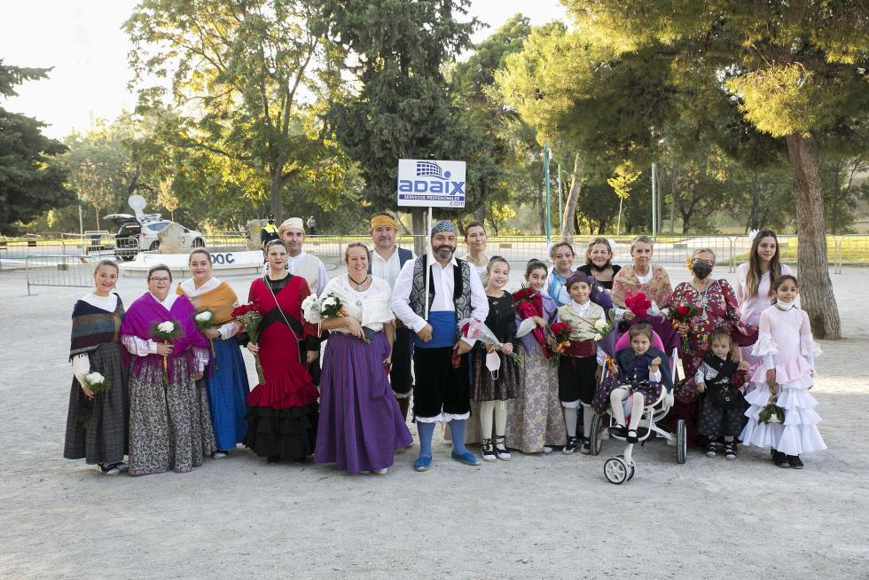 Grupos de la Ofrenda del Pilar 2021. Grupo Adaix