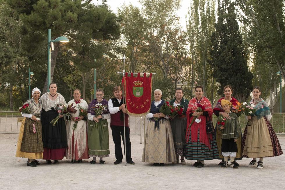 Grupos de la Ofrenda del Pilar 2021. Grupo Alfamén