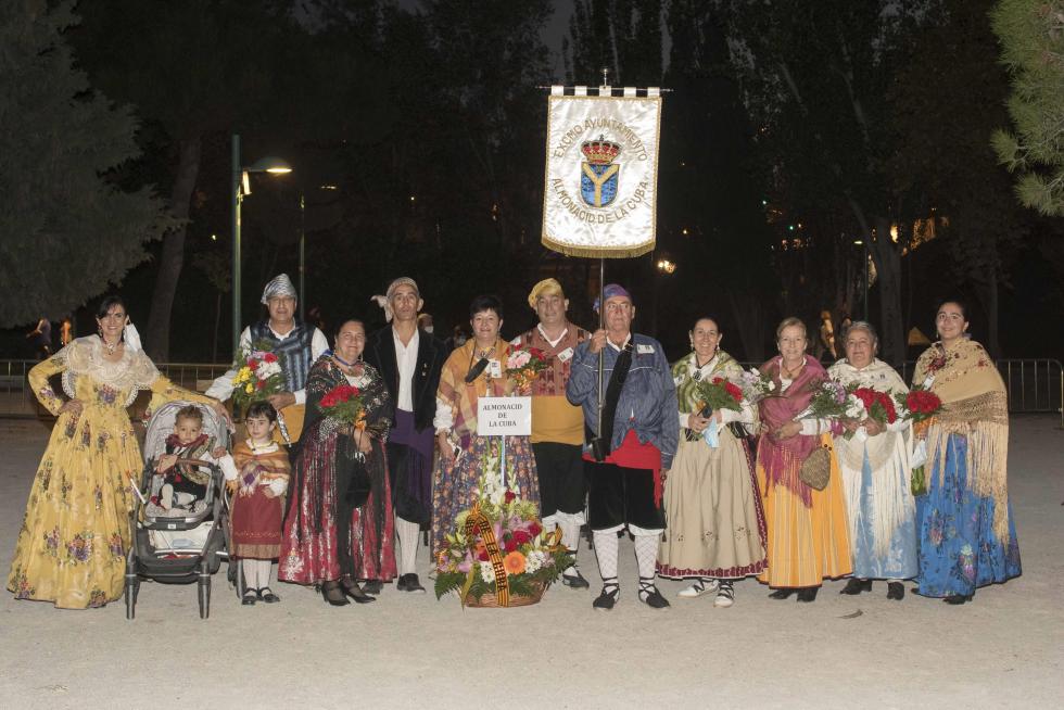 Grupos de la Ofrenda del Pilar 2021. Grupo Almonacid de la Cuba