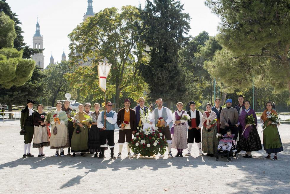 Grupos de la Ofrenda del Pilar 2021. Grupo Almunia de Doña Godina