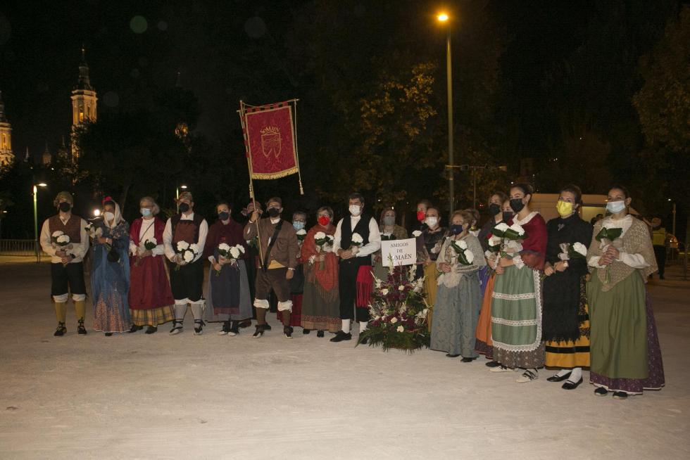 Grupos de la Ofrenda del Pilar 2021. Grupo Amigos de Somaén