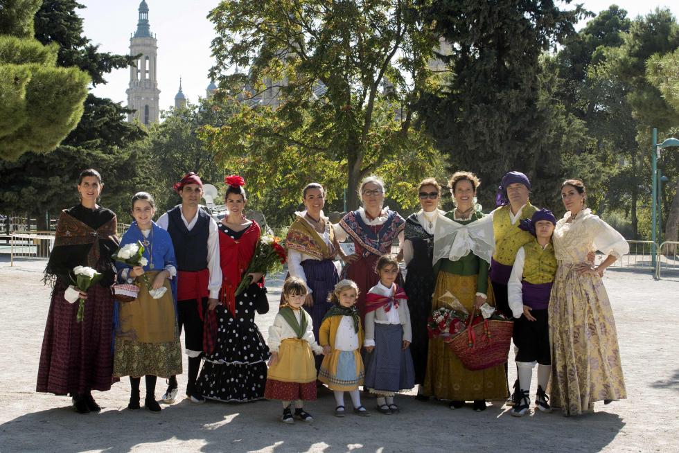 Grupos de la Ofrenda del Pilar 2021. Grupo Amigos del Reino de Aragón