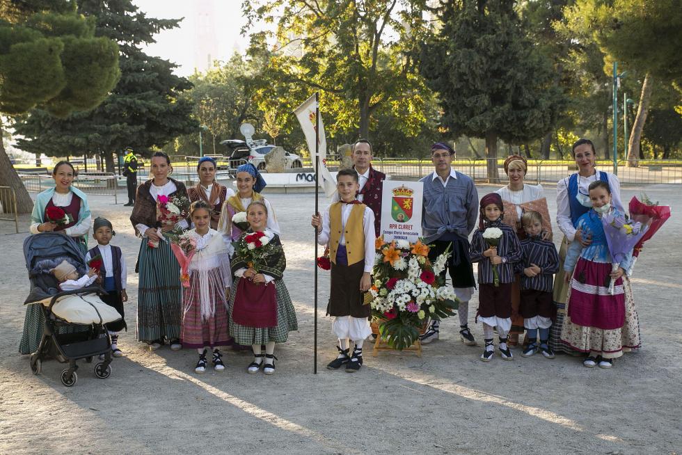 Grupos de la Ofrenda del Pilar 2021. Grupo Apa Claret