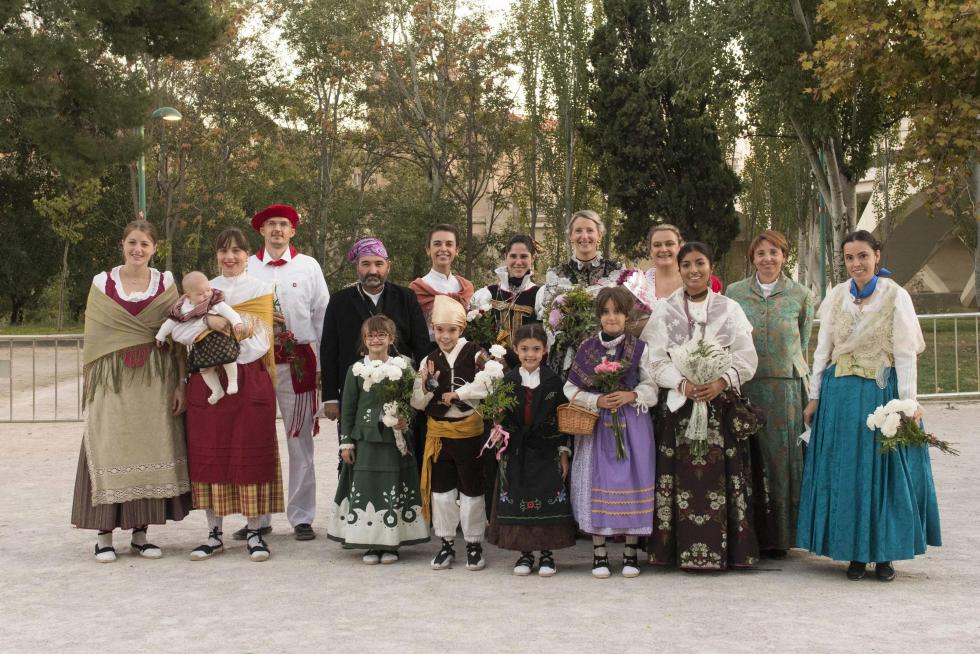 Grupos de la Ofrenda del Pilar 2021. Grupo Araid