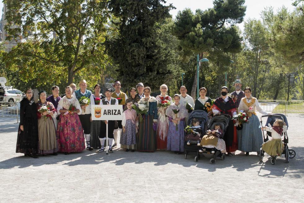Grupos de la Ofrenda del Pilar 2021. Grupo Ariza