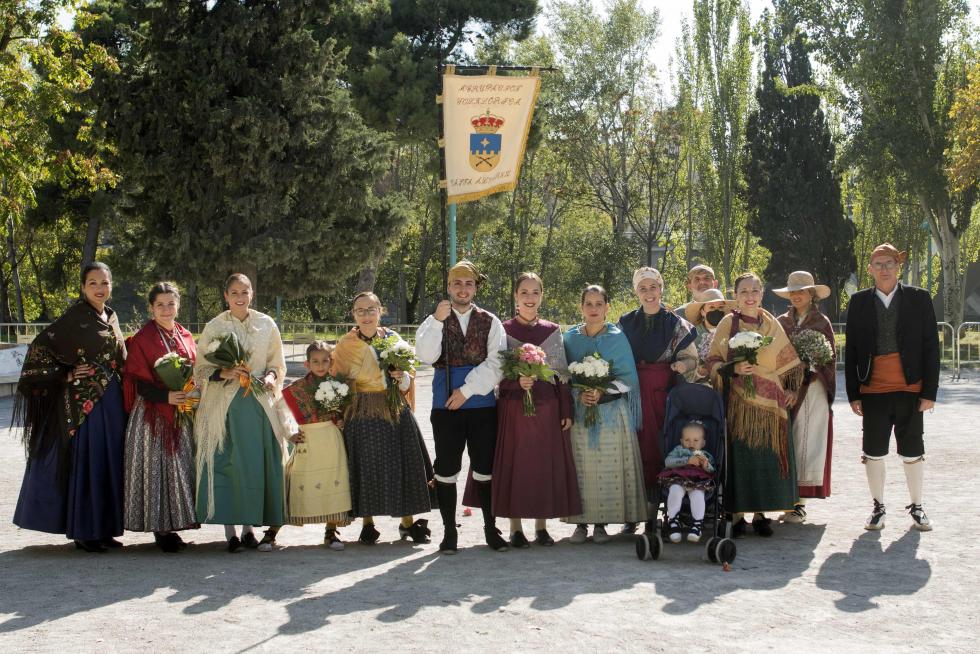 Grupos de la Ofrenda del Pilar 2021. Grupo Asoc Casta Álvarez