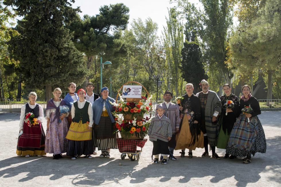 Grupos de la Ofrenda del Pilar 2021. Grupo Asoc grupo empresa Tudor