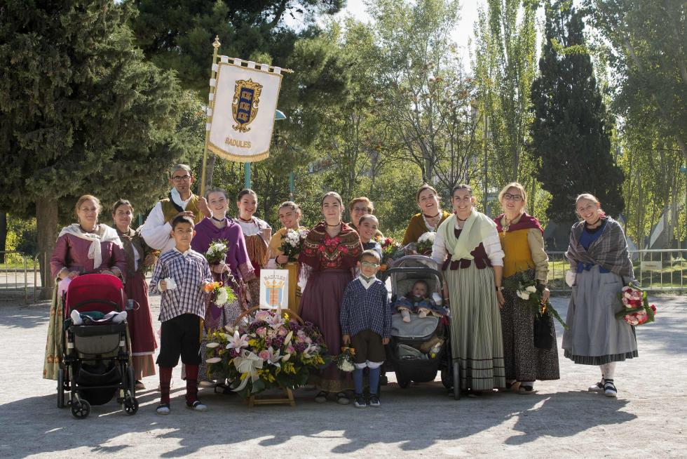 Grupos de la Ofrenda del Pilar 2021. Grupo Badules
