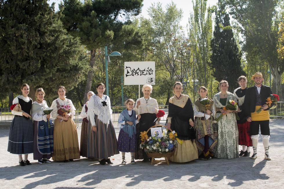 Grupos de la Ofrenda del Pilar 2021. Grupo Baguena