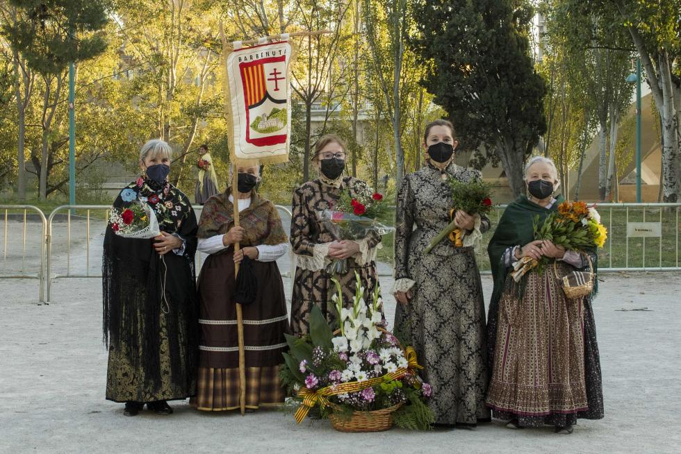 Grupos de la Ofrenda del Pilar 2021. Grupo Barbenuta