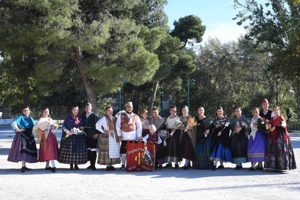 Grupos de la Ofrenda del Pilar 2021. Grupo Belchite