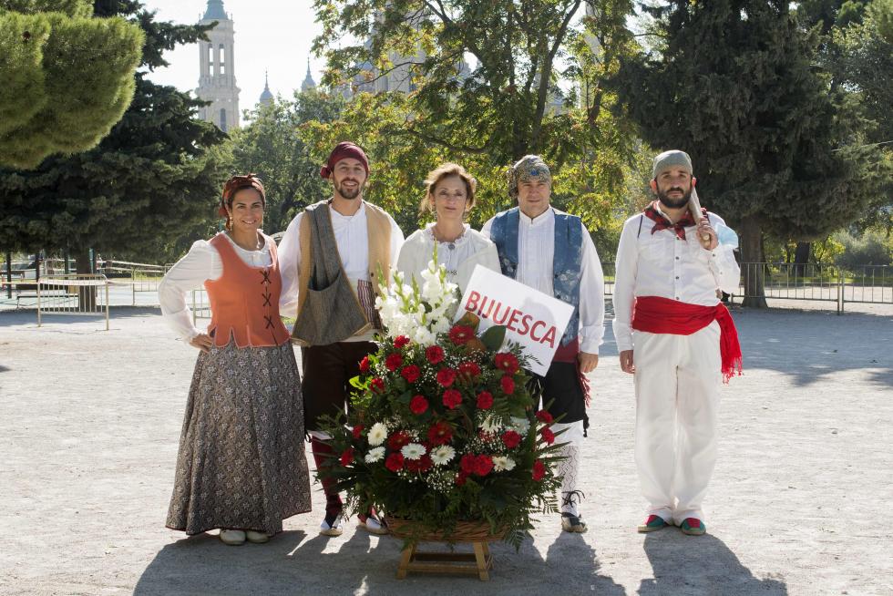 Grupos de la Ofrenda del Pilar 2021. Grupo Bijuesca
