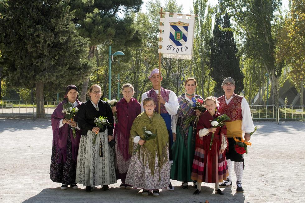Grupos de la Ofrenda del Pilar 2021. Grupo Biota