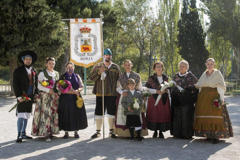 Grupos de la Ofrenda del Pilar 2021. Grupo Borja