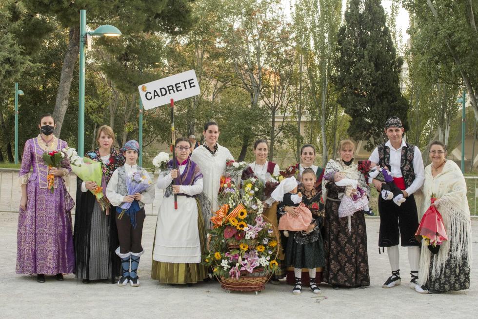 Grupos de la Ofrenda del Pilar 2021. Grupo Cadrete