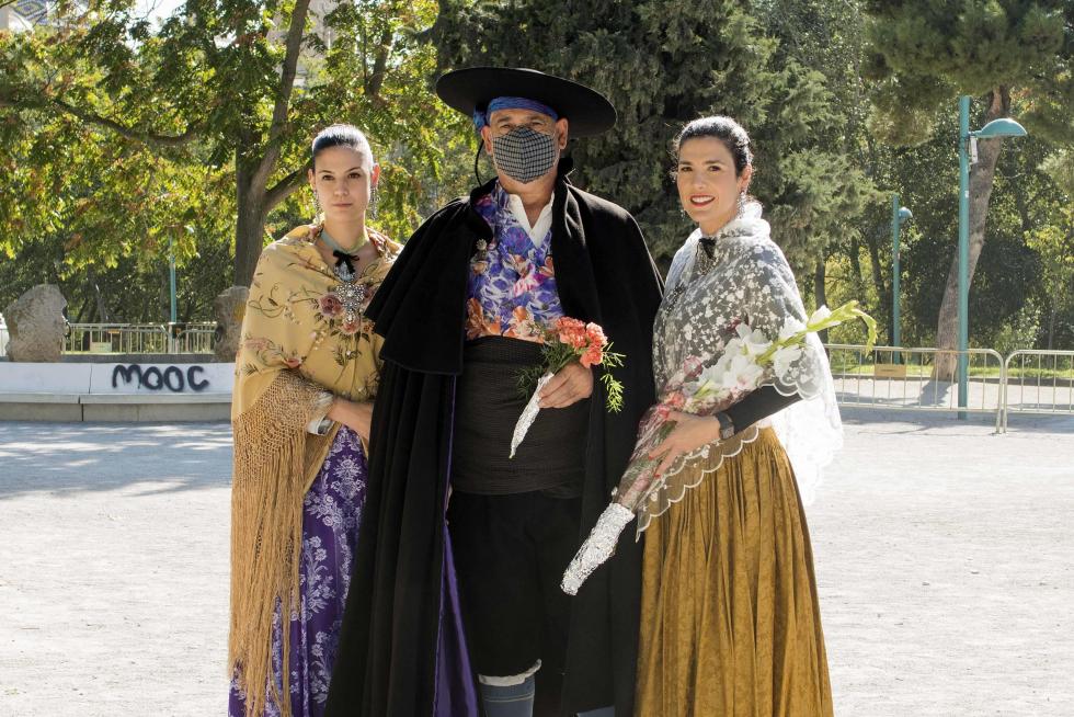 Grupos de la Ofrenda del Pilar 2021. Grupo Carlos Blasco