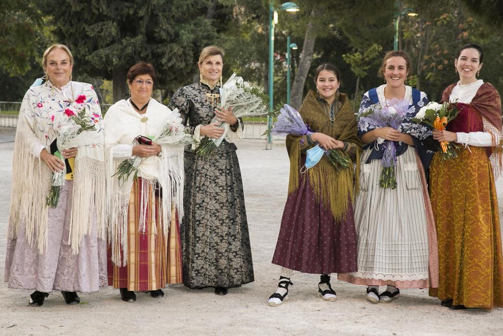 Grupos de la Ofrenda del Pilar 2021. Grupo Casa Catalana