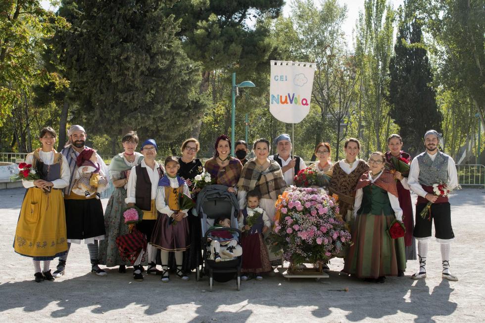 Grupos de la Ofrenda del Pilar 2021. Grupo Cei Nuvola