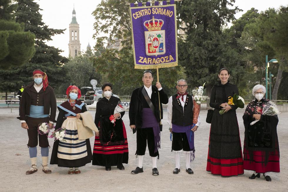 Grupos de la Ofrenda del Pilar 2021. Grupo Centro Soriano