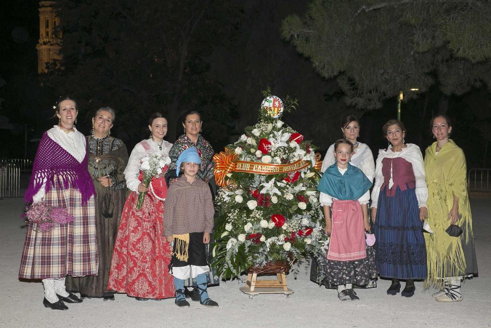 Grupos de la Ofrenda del Pilar 2021. Grupo Club Camping Bohalar