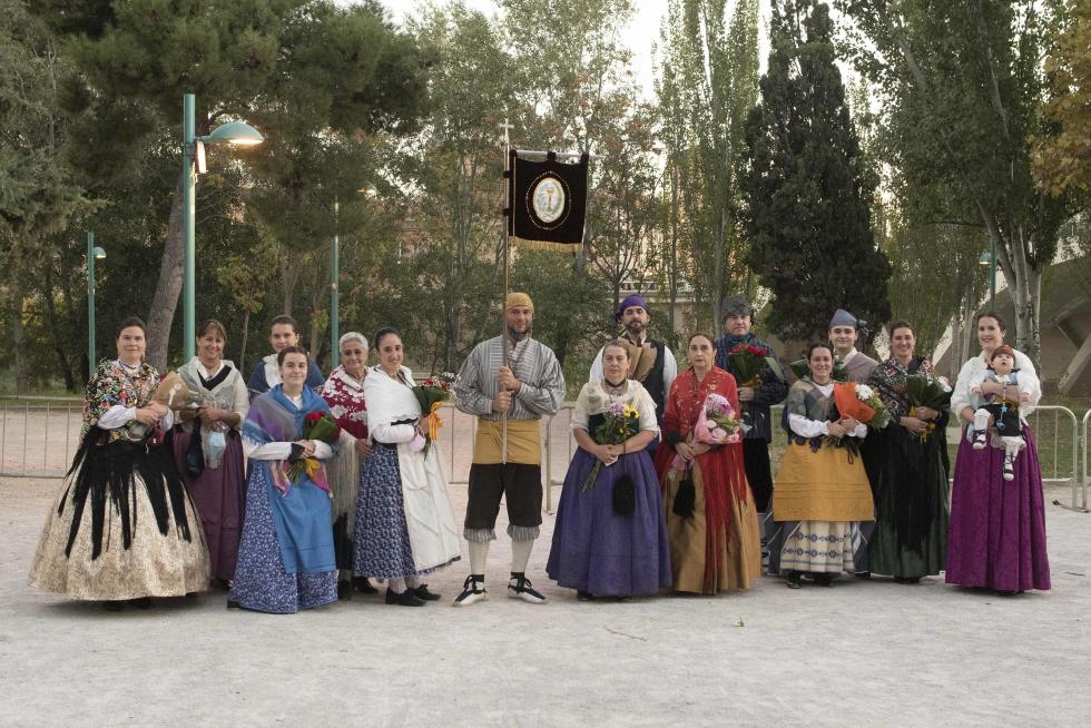 Grupos de la Ofrenda del Pilar 2021. Grupo Cofradía de Nuestro Señor de la Oración del Huerto
