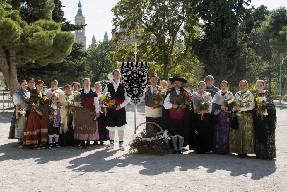Grupos de la Ofrenda del Pilar 2021. Grupo Cofradía del Prendimiento