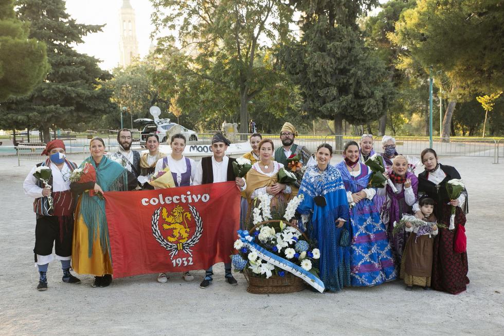 Grupos de la Ofrenda del Pilar 2021. Grupo Colectivo 1932