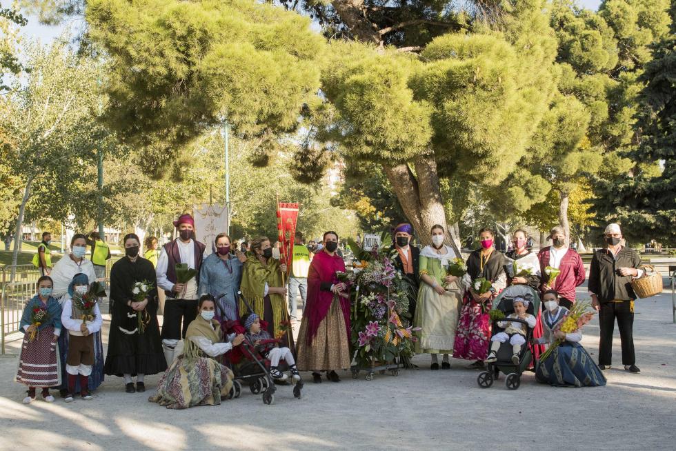 Grupos de la Ofrenda del Pilar 2021. Grupo Coronación de Espinas