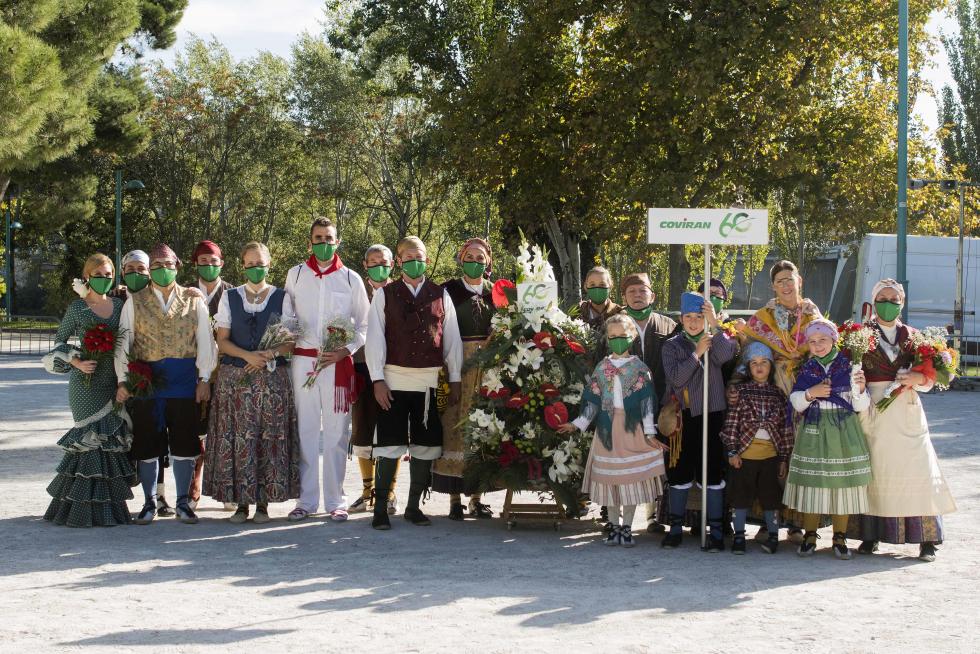 Grupos de la Ofrenda del Pilar 2021. Grupo Covirán